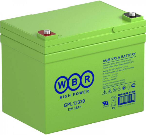 Аккумуляторная батарея WBR GPL12330