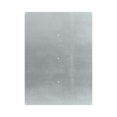 Панель монтажная DKC Conchiglia, 558х448 мм (ВхШ), для настенных шкафов, цвет: металл