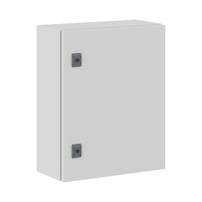 Шкаф электротехнический настенный DKC CE, IP66, 500х400х200 мм (ВхШхГ), дверь: металл, корпус: сталь листовая, цвет: серый, с монтажной панелью, (R5CE0542)