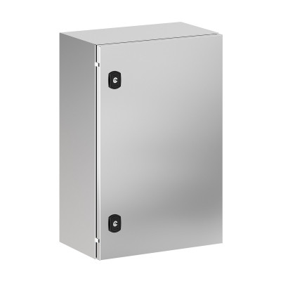 Шкаф электротехнический настенный DKC STH, IP66, 1200х600х200 мм (ВхШхГ), монтажая панель: 1200х600 (ВхШ), дверь: металл, корпус: aisi 304, цвет: нержавеющая сталь, с фланцем, (R5STH1262F-304)
