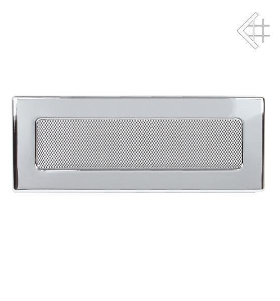Вентиляционная решетка для камина Kratki 11х42 никелированная 42N