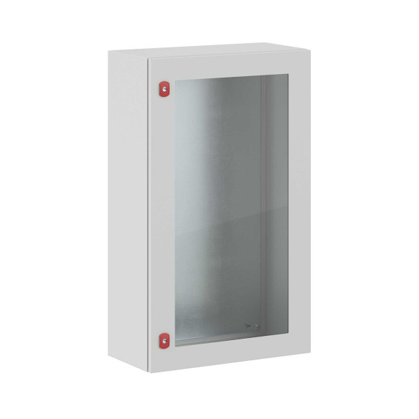 Шкаф электротехнический настенный DKC ST, IP66, 1000х600х300 мм (ВхШхГ), дверь: стекло, корпус: сталь листовая, цвет: серый, с монтажной панелью, (R5STX1063)