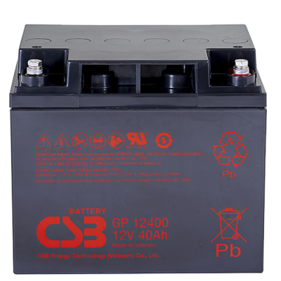 Аккумулятор герметичный свинцово-кислотный CSB GP 12400