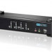 Переключатель KVM Aten, Altusen, портов: 4, 550х870х270 мм (ВхШхГ), USB, поддержка 3D мониторов, цвет: чёрный