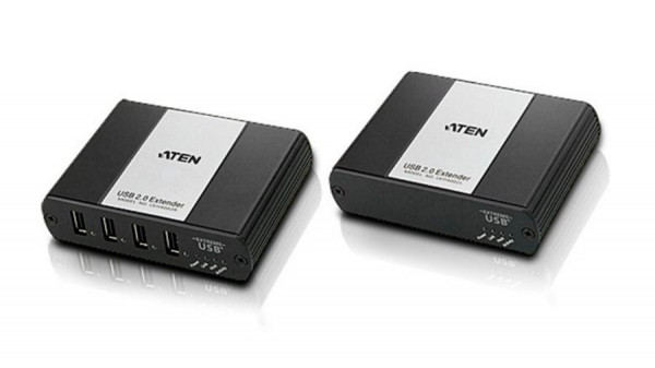 Удлинитель Aten, портов: 4, USB (Type A), (UEH4002-AT-G)