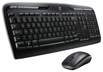 Клавиатура + мышь Logitech Wireless Combo MK330 Black (920-003995/920-003989)