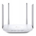 Маршрутизатор TP-Link, портов: 5, LAN: 4, WAN: 1, скорость мб/с: 867, антенн: 4, 37х230х144 мм (ВхШхГ), цвет: белый, Archer C50(RU)