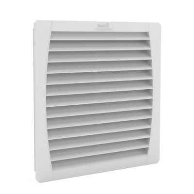 Фильтр Pfannenberg, выпускной, 291х291 мм (ВхШ), IP54, для вентилятора PF, цвет: галечный серый