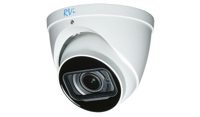 Сетевая IP видеокамера RVI, купольная, универсальная, 4Мп, 1/3’, 2560х1440, 20к/с, ИК, цв:0,03лк, об-в:2,7-13,5мм, RVI-1NCE4047 (2.7-13.5) white