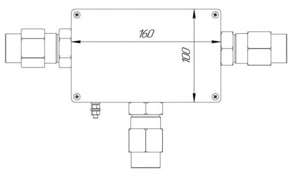 Коробка коммутационная взрывозащищенная КВМК ГК 106