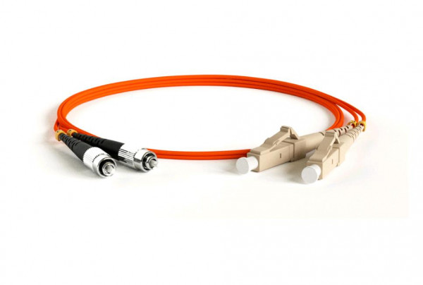 Коммутационный шнур оптический Hyperline, Duplex FC/SC, OM2 50/125, LSZH, Ø 2мм, 120м, цвет: оранжевый, (FC-D2-50-FC/PR-SC/PR-H-120M-LSZH-OR)