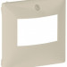 Лицевая панель для датчика движения Legrand Valena Life, 58х51 мм (ВхШ), кол-во клавиш: 1, цвет: слоновая кость, без нейтрали, (LEG.754893)