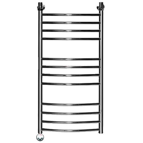 Электрический полотенцесушитель Ника ЛД(г2) Электрический (Лесенка Дуга/группа2) 100х40 -12 лев