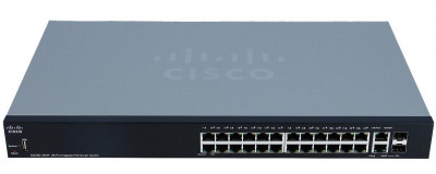 Коммутатор Cisco, SG250-26HP-K9-EU