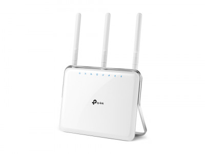 Маршрутизатор TP-Link, портов: 5, LAN: 4, WAN: 1, скорость мб/с: 1 300, антенн: 3, USB: Да, 169х221х86 мм (ВхШхГ), цвет: белый, Archer C9