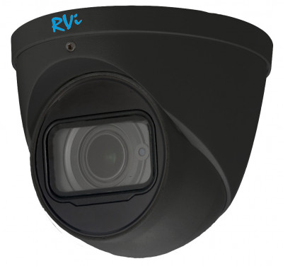 Сетевая IP видеокамера RVI, купольная, универсальная, 4Мп, 1/3’, 2688×1520, 20к/с, ИК, цв:0,03лк, об-в:2,8-12мм, RVi-1NCE4143 (2.8-12) black