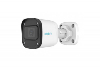 Сетевая IP видеокамера Uniview Uniarch, bullet-камера, помещ./улица, 4Мп, 1/2,7’, 1920х1080, 25к/с, ИК, цв:0,02лк, об-в:4мм, IPC-B114-PF40