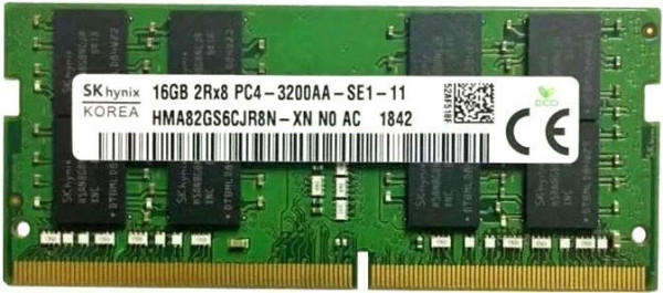 Оперативная память 16Gb DDR4 3200MHz Hynix Original SO-DIMM