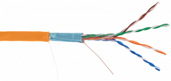 Бухта NETLAN EC-UF004-5E-LSZH-OR, 305м