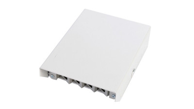 Бокс оптический ЦМО БОН, портов: 4, универсальный, до 8 хОВ, 180х154х30 мм (ВхШхГ), цвет: серый, (БОН-НП-4)