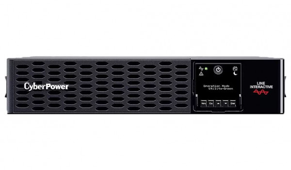 ИБП CyberPower Professional Rackmount, 2200ВА, lcd дисплей, линейно-интерактивный, напольный, 433х500х86,5 (ШхГхВ), 150-280V, 2U,  однофазный, (PR2200ERTXL2U)