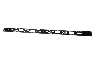 Организатор коммутационных шнуров ЦМО, 19", 48HU, 2133х120 мм (ВхШ), вертикальный, для серий ШТК-СП, ШТК-МП, цвет: чёрный