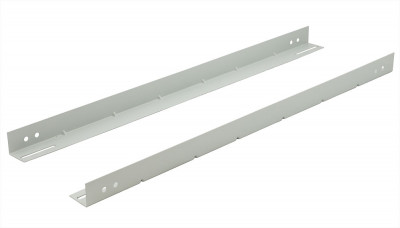 Направляющая Cabeus, усиленная, 50х50х700 мм (ВхШхГ), для шкафов глубиной 1000мм, цвет: серый