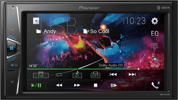 Автомагнитола Pioneer DMH-G225BT