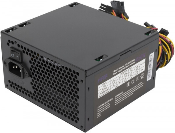 Блок питания 650W HIPER HPC-650 OEM