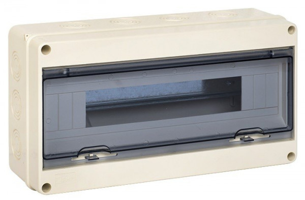 Щит распределительный навесной ЩРН-ПГ-18 (199х366х106) IP65 PROxima (pb65-n-pg-18)