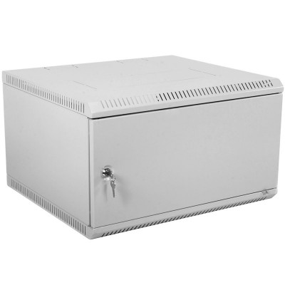 Шкаф телекоммуникационный настенный ЦМО ШРН-Э-6.650.1, 6U (600 × 650) дверь металл