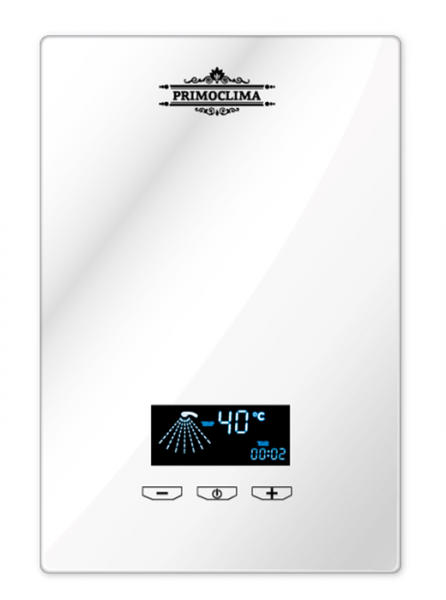 Электрический проточный водонагреватель 8 кВт Primoclima VITA 8.5 кВт, белый