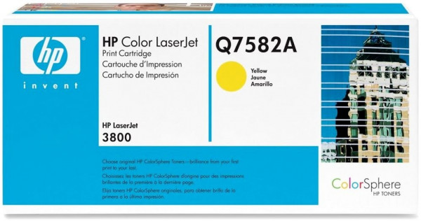 Картридж HP Q7582A Yellow