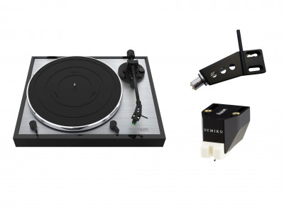 Комплект Thorens 402 DD (TP72, AT VM95E) piano black + TP71 + Sumiko Rainier
