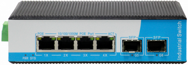 Коммутатор (свитч) GIGALINK GL-SW-G205-4PSG(BT)