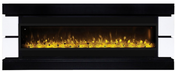 Линейный электрокамин Real-Flame Denver 60/MNH (BLM-P918) с очагом Manhattan 1560