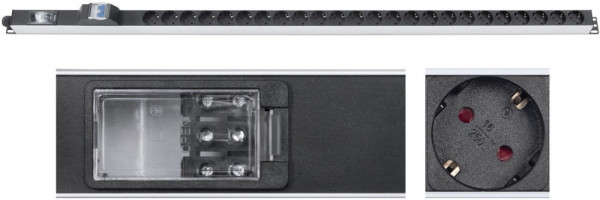 Блок розеток Cabeus PDU-32-24S-B-T