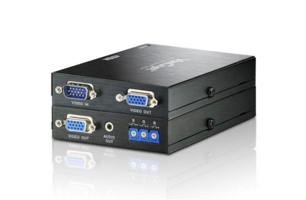 Удлинитель Aten, портов: 1, HDB-15, (VE170Q-AT-G)