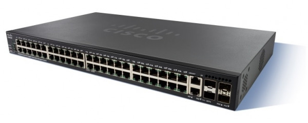 Коммутатор Cisco, SG350X-48MP-K9-EU