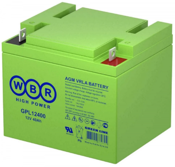 Аккумуляторная батарея WBR GPL12400