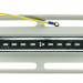 Модульная панель Cabeus, горизонтальная, с din рейкой, 485х135 мм (ШхГ), для шкафов и стоек, цвет: серый, на 22 места, 19"