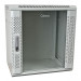 Шкаф телекоммуникационный настенный Cabeus SH-05F, 19", 15U, 769х600х600 мм (ВхШхГ), дверь: стекло, боковая панель: сплошная съемная, сварной, цвет: серый, (съемная панель для крепления шкафа к стене)