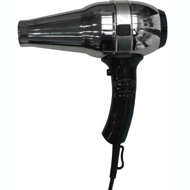 Настенный фен Nofer HOTELline черный/металлик 1800 W (02013.B)