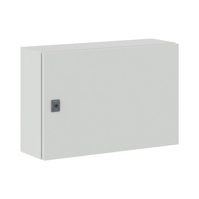 Шкаф электротехнический настенный DKC CE, IP66, 400х600х200 мм (ВхШхГ), дверь: металл, корпус: сталь листовая, цвет: серый, с монтажной панелью, (R5CE0462)