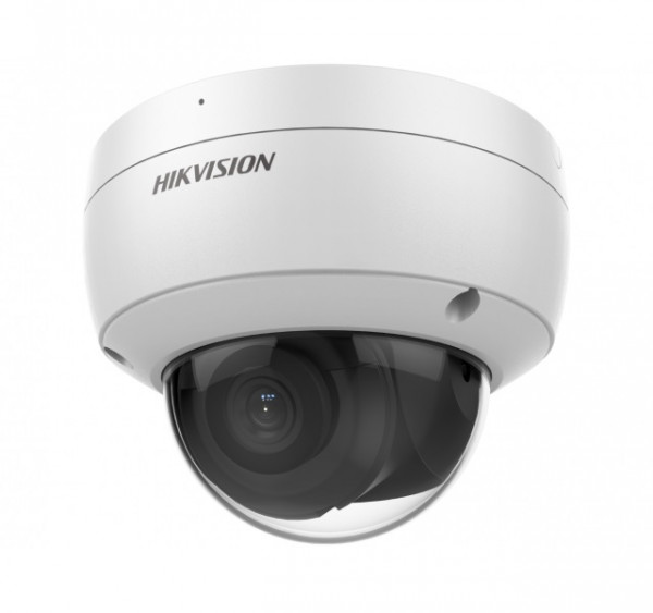 Сетевая IP видеокамера HIKVISION, купольная, улица, 2Мп, 1/2,8’, 1920х1080, ИК, цв:0,005лк, об-в:2,8мм, DS-2CD2123G2-IU(2.8mm)