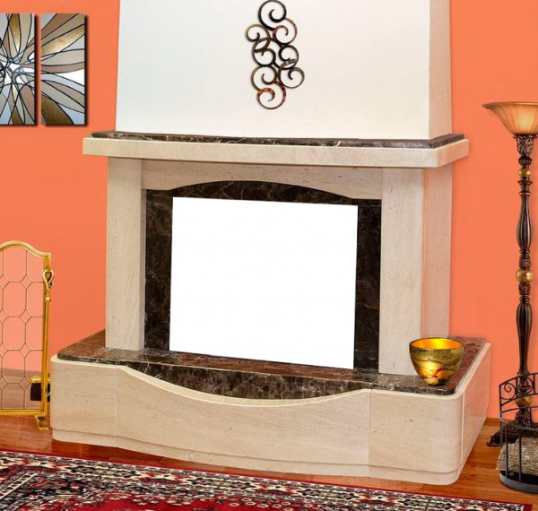 Пристенная облицовка MadeIra Primula Giallo, Emperador М с700