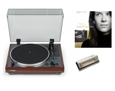 Комплект Thorens TD 102 A wood + CLEANING VELVET + LP Margriet Sjoerdsma – A Tribute To Eva Cassidy