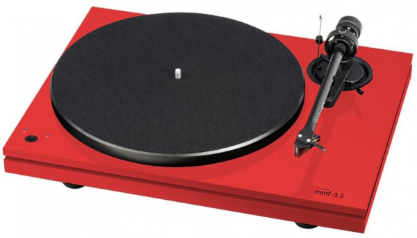 Проигрыватель виниловых дисков Music Hall MMF-3.3 LE red
