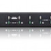 Переключатель KVM Aten, портов: 8, 44х161,2х437,2 мм (ВхШхГ), USB, цвет: чёрный