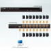 Переключатель KVM Aten, Altusen, портов: 16 х SPHD-15, 44х161,3х437,2 мм (ВхШхГ), USB, PS/2, цвет: чёрный